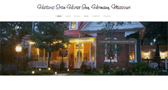 Desktop Screenshot of historicironhorseinn.com